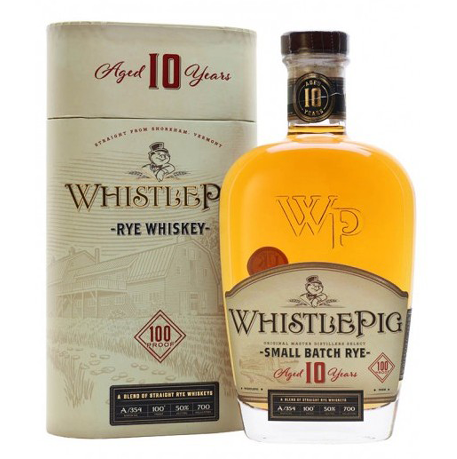 Laciviltadelbere American Whiskey Small Batch Rye 10 Y.O. Whistlepig