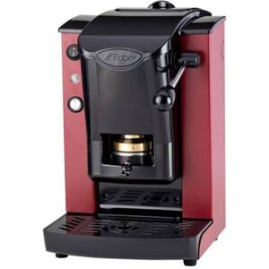 faber slot plast macchina da caffè cialde 44mm borgogna/nero