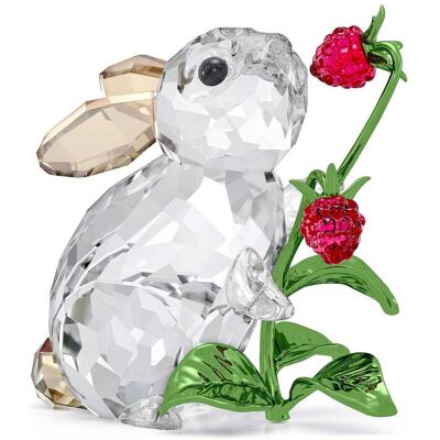Swarovski Idyllia Coniglio e Lamponi - Oggetto decorativo Swarovski Idyllia Coniglio e Lamponi - Oggetto decorativo