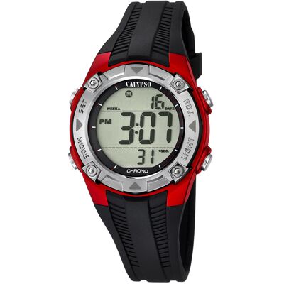 Calypso Orologio Solo Tempo Bambino Dame/Boy Nero - K5685/6 K5685/6 Calypso Orologio Solo Tempo Bambino Dame/Boy Nero - K5685/6 K5685/6