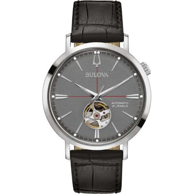 Bulova Orologio Uomo Meccanico Automatic Aerojet - 96a201 96A201 Bulova Orologio Uomo Meccanico Automatic Aerojet - 96a201 96A201