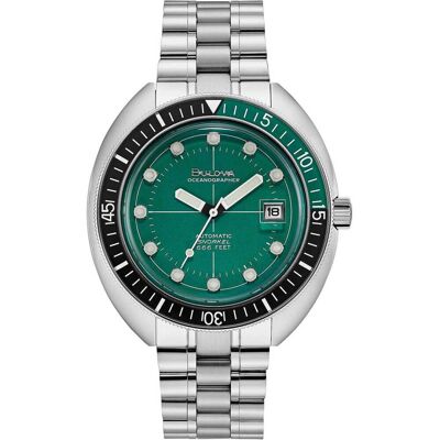 Bulova Oceanographer Devil Diver Verde - 96b322 96B322 Bulova Oceanographer Devil Diver Verde - 96b322 96B322