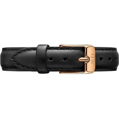 Daniel Wellington Cinturino Orologio Nero Pelle DW00200183 Daniel Wellington Cinturino Orologio Nero Pelle DW00200183