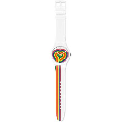 Swatch Orologio Al Quarzo Unisex San Valentino - Suow171 SUOW171 Swatch Orologio Al Quarzo Unisex San Valentino - Suow171 SUOW171