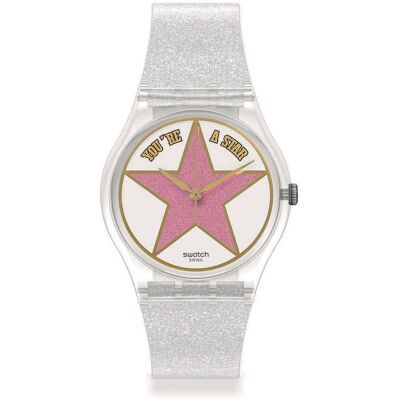 Swatch Orologio Donna Solo Tempo Mother'S Day - So28z108 SO28Z108 Swatch Orologio Donna Solo Tempo Mother'S Day - So28z108 SO28Z108