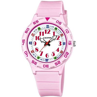 Calypso Orologio Solo Tempo Bambina My First Watch Rosa - K5828/1 K5828/1 Calypso Orologio Solo Tempo Bambina My First Watch Rosa - K5828/1 K5828/1