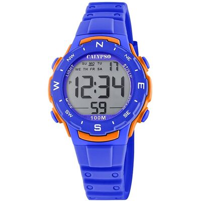 Calypso Orologio Digitale Bambino Digital Crush Blu - K5801/3 K5801/3 Calypso Orologio Digitale Bambino Digital Crush Blu - K5801/3 K5801/3