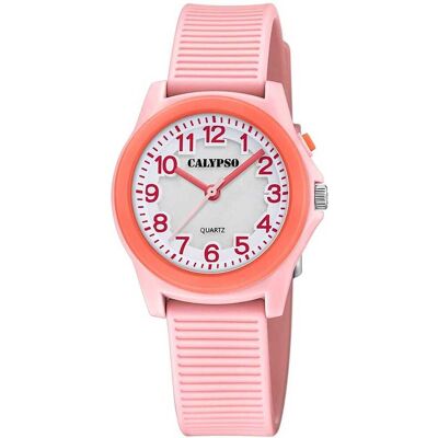 Calypso Orologio Solo Tempo Bambina Junior Collection Rosa - K5823/1 K5823/1 Calypso Orologio Solo Tempo Bambina Junior Collection Rosa - K5823/1 K5823/1
