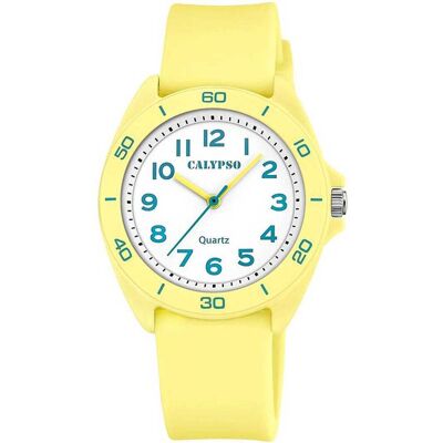Calypso Orologio Solo Tempo Bambino Junior Collection Giallo - K5833/1 K5833/1 Calypso Orologio Solo Tempo Bambino Junior Collection Giallo - K5833/1 K5833/1