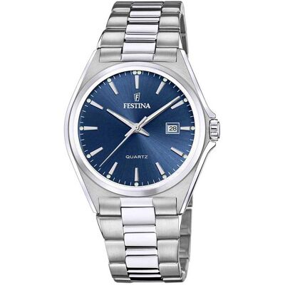Festina Orologio Al Quarzo Uomo Acero Clasico - F20552/3 F20552/3 Festina Orologio Al Quarzo Uomo Acero Clasico - F20552/3 F20552/3