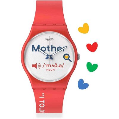 Swatch Orologio Donna Solo Tempo Mother'S Day - Gz713 GZ713 Swatch Orologio Donna Solo Tempo Mother'S Day - Gz713 GZ713
