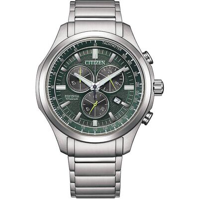 Citizen Orologio Cronografo Uomo Supertitanio - At2530-85x AT2530-85X Citizen Orologio Cronografo Uomo Supertitanio - At2530-85x AT2530-85X