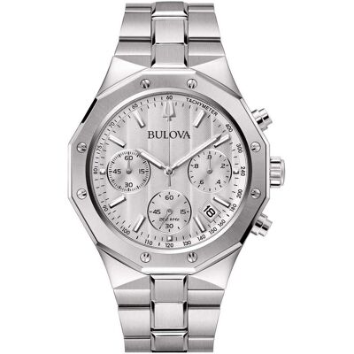 Bulova Orologio Uomo Cronografo Octagon Chronograph - 96b408 96B408 Bulova Orologio Uomo Cronografo Octagon Chronograph - 96b408 96B408