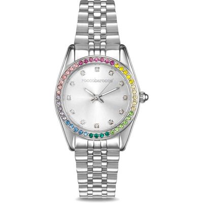 roccobarocco Orologio Al Quarzo Donna Just - Rb.4656l-02m RB.4656L-02M roccobarocco Orologio Al Quarzo Donna Just - Rb.4656l-02m RB.4656L-02M