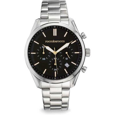 roccobarocco Orologio Cronografo Uomo Uan - Rb.4853m-01m RB.4853M-01M roccobarocco Orologio Cronografo Uomo Uan - Rb.4853m-01m RB.4853M-01M