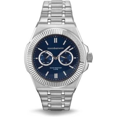 roccobarocco Orologio Multifunzione Uomo Rb King - Rb.5050m-02m RB.5050M-02M roccobarocco Orologio Multifunzione Uomo Rb King - Rb.5050m-02m RB.5050M-02M