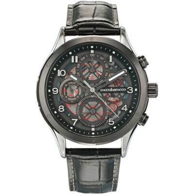 roccobarocco Orologio Cronografo Uomo Kairos - Rb.5327m-05 RB.5327M-05 roccobarocco Orologio Cronografo Uomo Kairos - Rb.5327m-05 RB.5327M-05