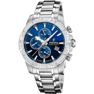 Festina Orologio Cronografo Uomo Timeless Chronograph - F20704/4 F20704/4 Festina Orologio Cronografo Uomo Timeless Chronograph - F20704/4 F20704/4