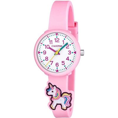 Calypso Orologio Solo Tempo Bambina My First Watch Rosa - K5844/2 K5844/2 Calypso Orologio Solo Tempo Bambina My First Watch Rosa - K5844/2 K5844/2