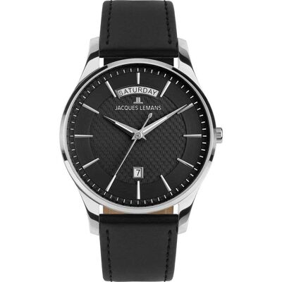 Jacques Lemans Orologio Solo Tempo Uomo London - 1-2193a 1-2193A Jacques Lemans Orologio Solo Tempo Uomo London - 1-2193a 1-2193A