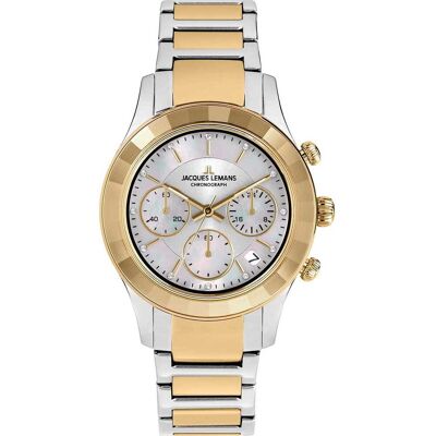 Jacques Lemans Orologio Cronografo Donna Venice - 1-2151g 1-2151G Jacques Lemans Orologio Cronografo Donna Venice - 1-2151g 1-2151G