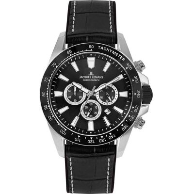 Jacques Lemans Orologio Cronografo Uomo Liverpool - 1-2140a 1-2140A Jacques Lemans Orologio Cronografo Uomo Liverpool - 1-2140a 1-2140A