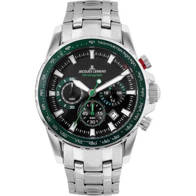 Jacques Lemans Orologio Cronografo Uomo Liverpool - 1-2099f 1-2099F Jacques Lemans Orologio Cronografo Uomo Liverpool - 1-2099f 1-2099F