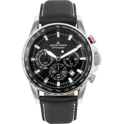 Jacques Lemans Orologio Cronografo Uomo Liverpool - 1-2099a 1-2099A Jacques Lemans Orologio Cronografo Uomo Liverpool - 1-2099a 1-2099A