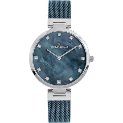 Jacques Lemans Orologio Solo Tempo Donna Milano - 1-2001n 1-2001N Jacques Lemans Orologio Solo Tempo Donna Milano - 1-2001n 1-2001N