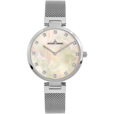 Jacques Lemans Orologio Solo Tempo Donna Milano - 1-2001c 1-2001C Jacques Lemans Orologio Solo Tempo Donna Milano - 1-2001c 1-2001C