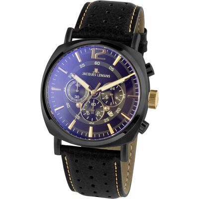 Jacques Lemans Orologio Cronografo Uomo Lugano - 1-1645o 1-1645O Jacques Lemans Orologio Cronografo Uomo Lugano - 1-1645o 1-1645O