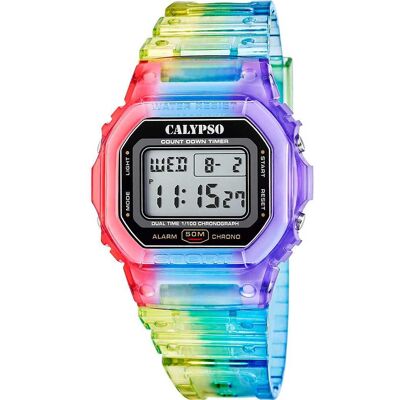 Calypso Orologio Digitale Unisex Color Splash - K5874/6 K5874/6 Calypso Orologio Digitale Unisex Color Splash - K5874/6 K5874/6