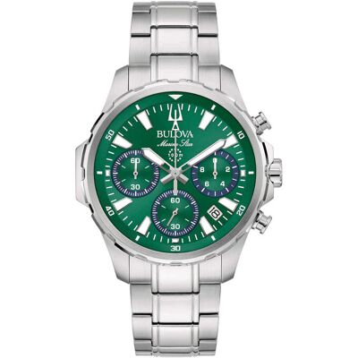Bulova Orologio Uomo Cronografo Marine Star - 96b465 96B465 Bulova Orologio Uomo Cronografo Marine Star - 96b465 96B465