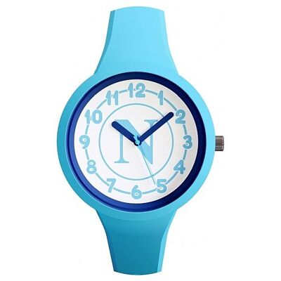 Squadre di calcio Orologio Solo Tempo Bambino Napoli Azzurro P-NA480KW2 Squadre di calcio Orologio Solo Tempo Bambino Napoli Azzurro P-NA480KW2