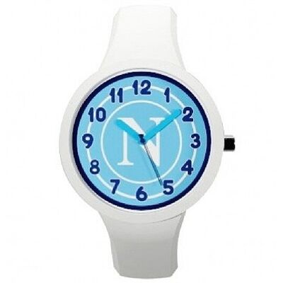 Squadre di calcio Orologio Solo Tempo Bambino Napoli Bianco P-NW480KA2 Squadre di calcio Orologio Solo Tempo Bambino Napoli Bianco P-NW480KA2