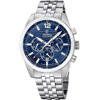 Festina Orologio Cronografo Uomo Timeless Chronograph - F20742/1 F20742/1 Festina Orologio Cronografo Uomo Timeless Chronograph - F20742/1 F20742/1