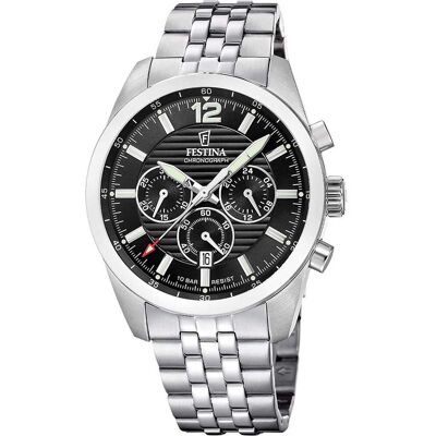 Festina Orologio Cronografo Uomo Timeless Chronograph - F20742/3 F20742/3 Festina Orologio Cronografo Uomo Timeless Chronograph - F20742/3 F20742/3