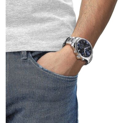 Tissot Orologio Uomo Cronografo Chrono Xl Classic - T1166171104701 T1166171104701 Tissot Orologio Uomo Cronografo Chrono Xl Classic - T1166171104701 T1166171104701