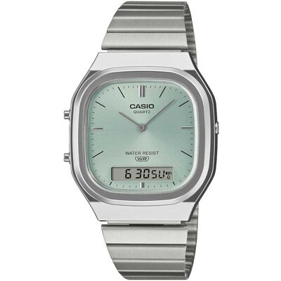 Casio Orologio Multifunzione Unisex - Aq-240e-2aef AQ-240E-2AEF Casio Orologio Multifunzione Unisex - Aq-240e-2aef AQ-240E-2AEF