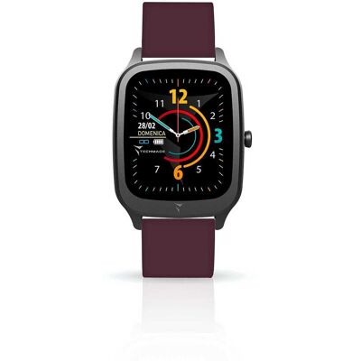 Techmade - Vision TM-VISION-BDRED - Bordeaux - Rettangolo - Smartwatch Techmade - Vision TM-VISION-BDRED - Bordeaux - Rettangolo - Smartwatch