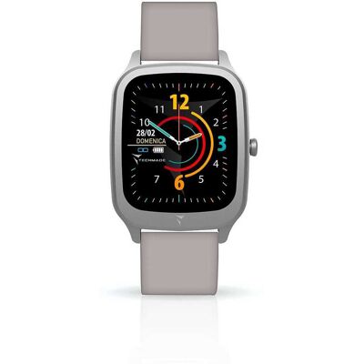 Techmade - Vision TM-VISION-GY - Cassa Argento - Smartwatch Techmade - Vision TM-VISION-GY - Cassa Argento - Smartwatch