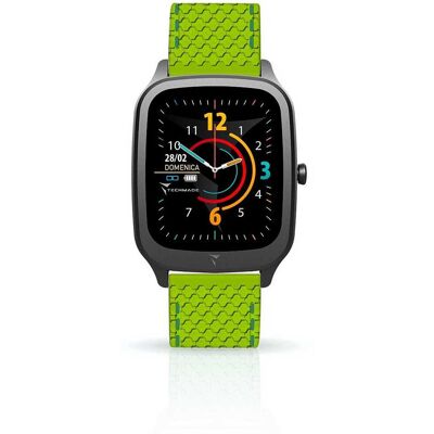 Techmade - Vision TM-VISIONB-GRS - Cassa argento - Smartwatch Techmade - Vision TM-VISIONB-GRS - Cassa argento - Smartwatch