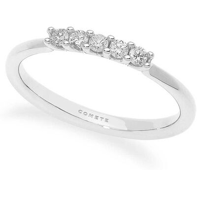 Comete Anello Diamante Gioiello Donna Fedine ANB 2240 Comete Anello Diamante Gioiello Donna Fedine ANB 2240