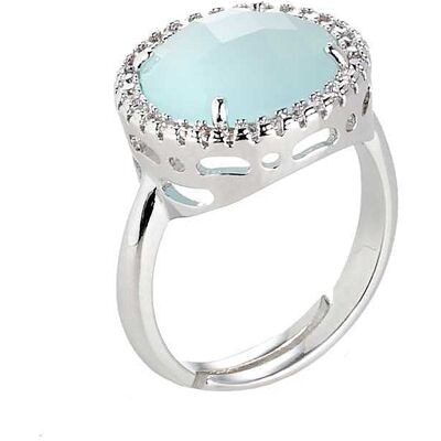 Boccadamo Anello Zirconi Gioiello Donna Sharada XAN080 Boccadamo Anello Zirconi Gioiello Donna Sharada XAN080