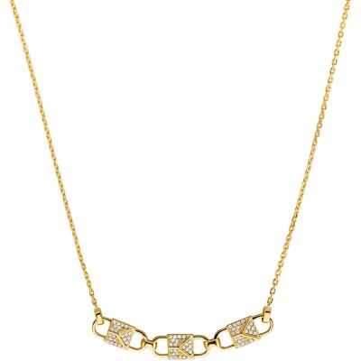 Michael Kors Collana Donna Gioielli Mercer Link MKC1143AN710 Michael Kors Collana Donna Gioielli Mercer Link MKC1143AN710