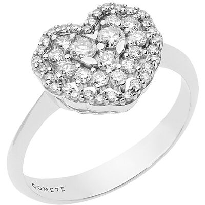 Comete Anello Diamante Gioiello Donna Love Heart ANB 2416 Comete Anello Diamante Gioiello Donna Love Heart ANB 2416