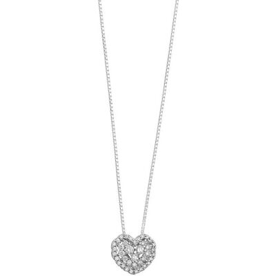 Comete Collana Diamante Gioiello Love Heart Caratura 0,22 GLB 1471 Comete Collana Diamante Gioiello Love Heart Caratura 0,22 GLB 1471