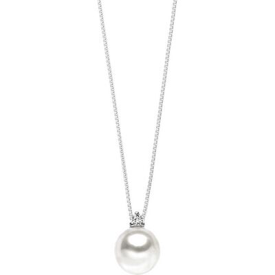 Comete Collana Diamante, Perle Gioiello Perle Caratura 0,04 GLP 575 Comete Collana Diamante, Perle Gioiello Perle Caratura 0,04 GLP 575