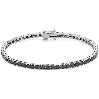 Comete Bracciale Tennis Uomo Argento 925 Gioiello Tennis UBR 993 M20 Comete Bracciale Tennis Uomo Argento 925 Gioiello Tennis UBR 993 M20