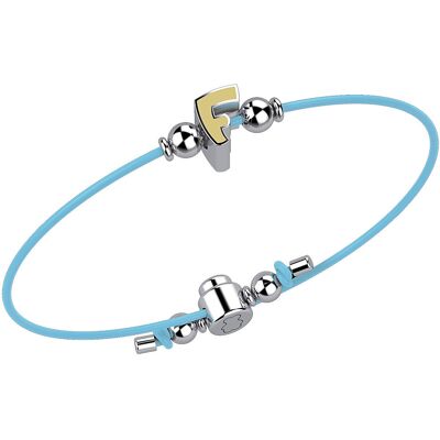 Nanan Bracciale Bambino Gioiello Bijou Lettera F NAN0009F Nanan Bracciale Bambino Gioiello Bijou Lettera F NAN0009F